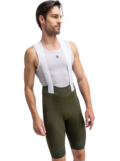 Heren bib shorts van gerecyclede stoffen - Kiabi