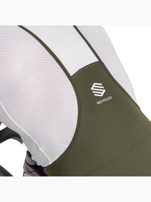 Heren bib shorts van gerecyclede stoffen - Kiabi