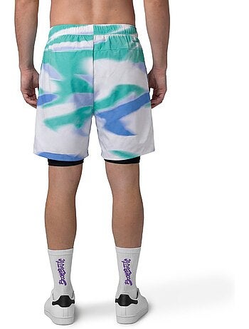 Heren boombastic 2-in-1 shorts