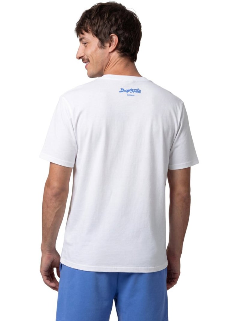 Heren boombastic t-shirt met korte mouwen Wit - Kiabi