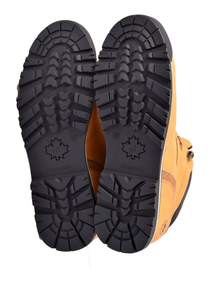 Heren boots schoen Camel - Kiabi