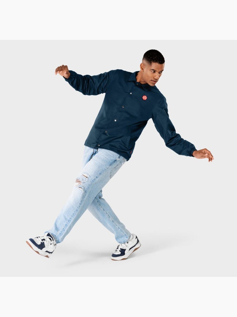 Heren coach jas Marineblauw - Kiabi