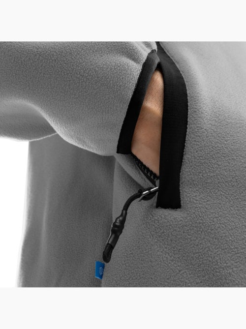 Heren dikke fleece half-snap trui - Kiabi