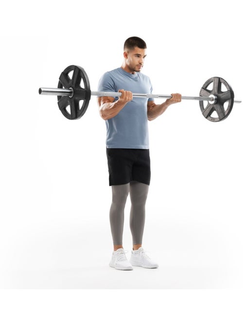 Heren fitness shirt met korte mouwen - Kiabi