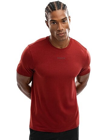 Heren fitness shirt met korte mouwen