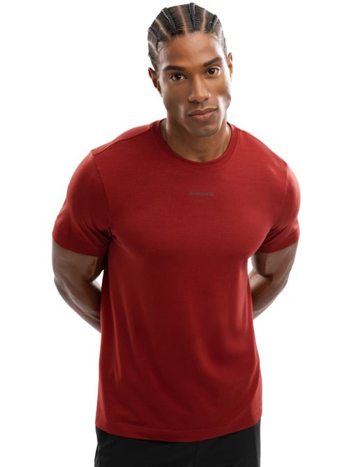 Heren fitness shirt met korte mouwen - Kiabi