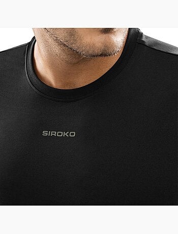Heren fitness shirt met korte mouwen