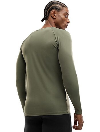 Heren fitness shirt met lange mouwen