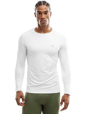Heren fitness shirt met lange mouwen