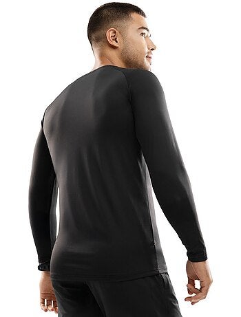 Heren fitness shirt met lange mouwen