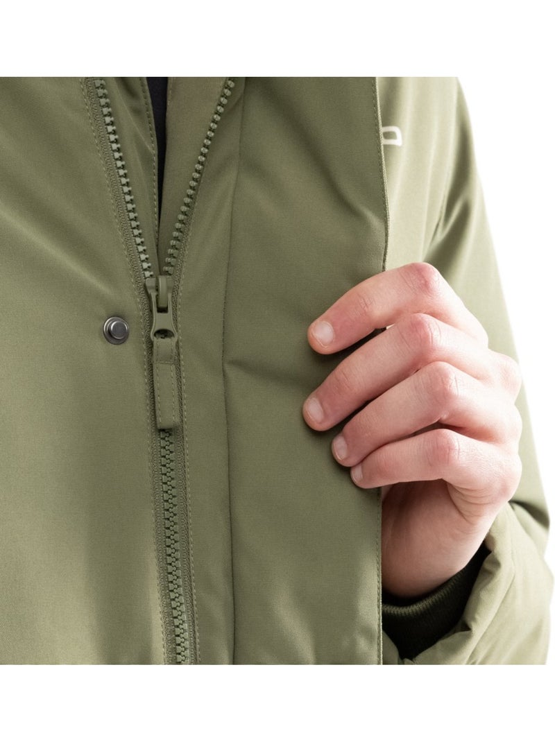 Heren geïsoleerde parka Groen - Kiabi