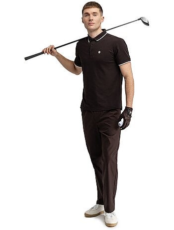 Heren golf piqué poloshirt
