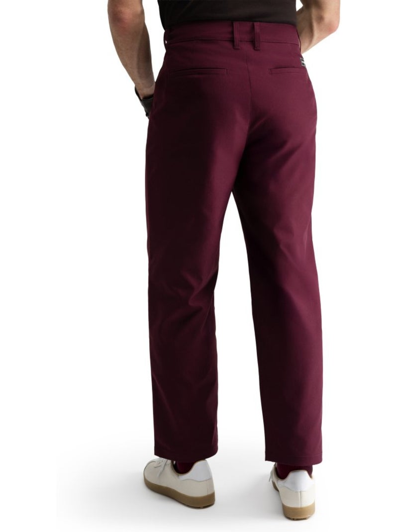 Heren golfbroek Rood - Kiabi