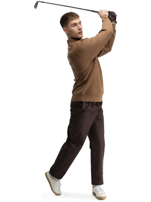 Heren golftrui met kwartrits - Kiabi