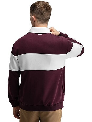 Heren golftrui met polokraag