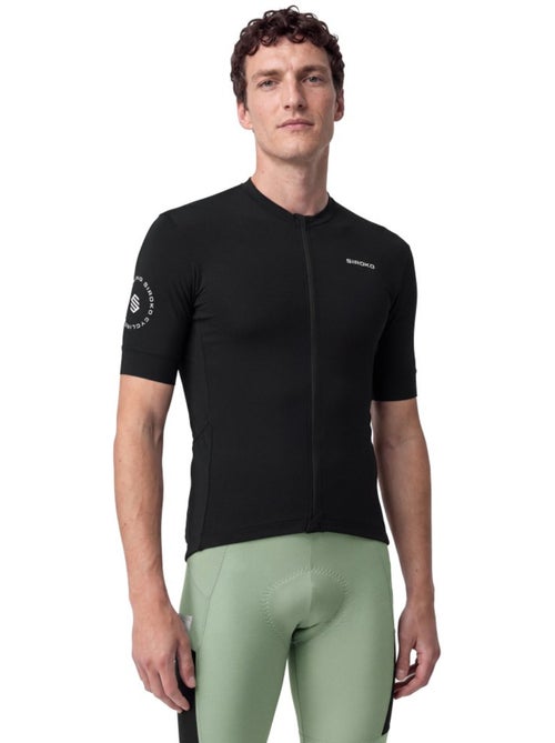 Heren gravel fietsshirt met korte mouwen - Kiabi