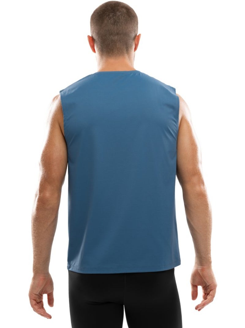 Heren hardlooptop Blauw - Kiabi