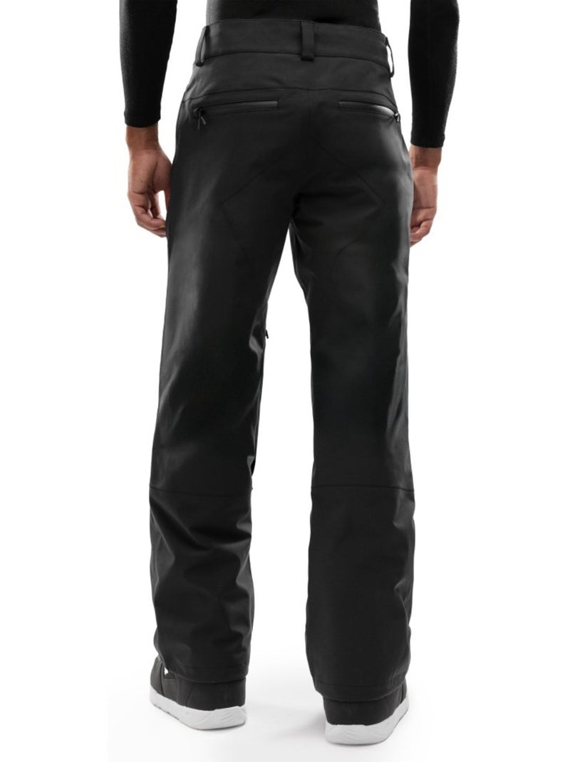 Heren hardshell snowboardbroek Zwart - Kiabi