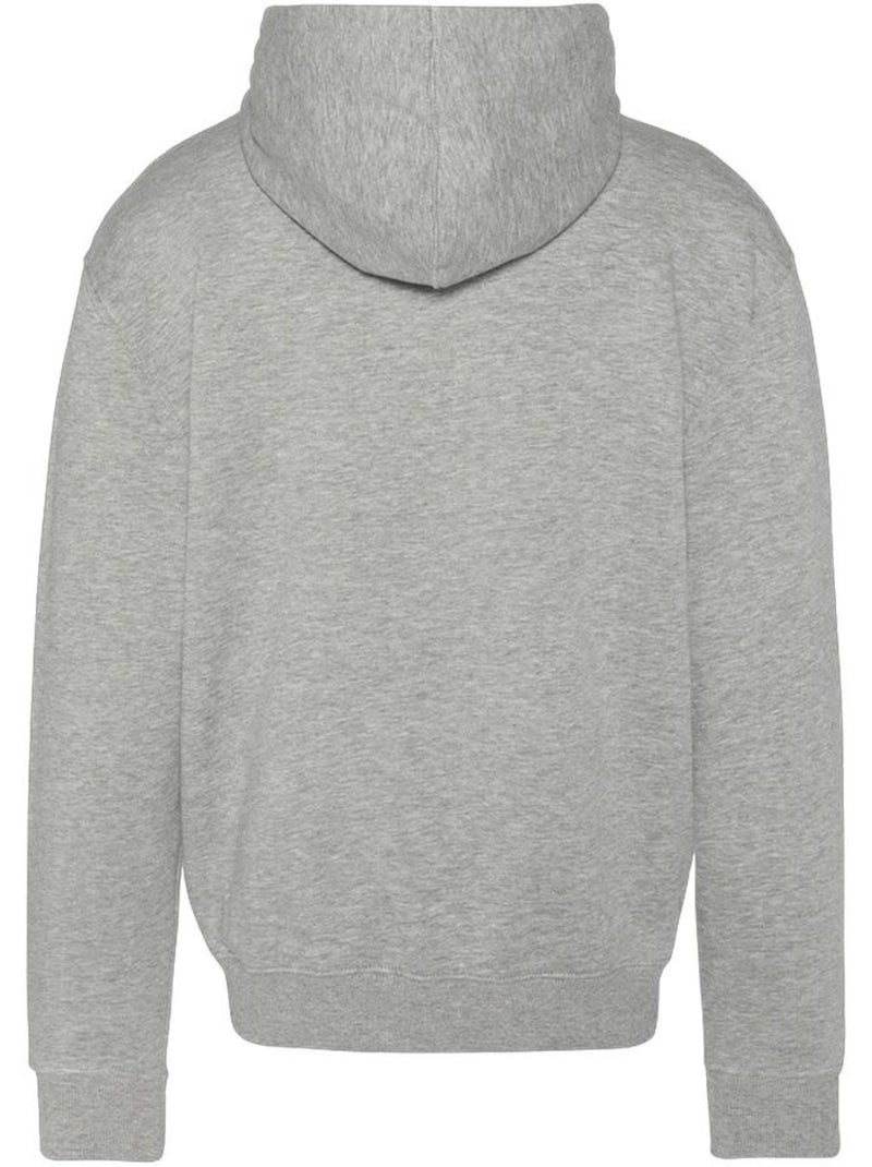Heren Hoodie Grijs Schott Cap Klein Zilvergrijs - Kiabi