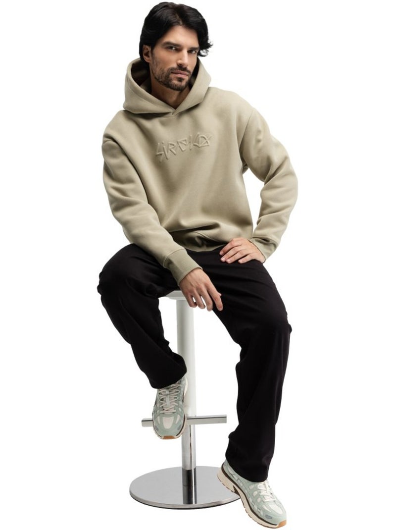 Heren hoodie Groen - Kiabi