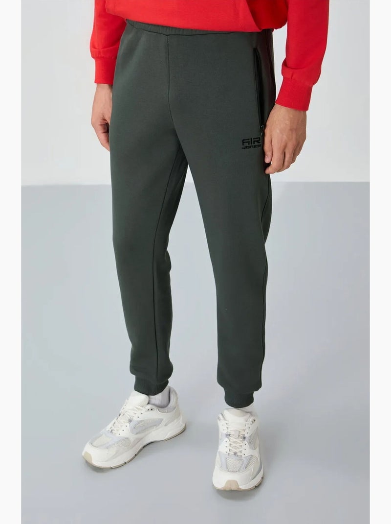 Heren jogger sweatpants tommy Donkergrijs - Kiabi