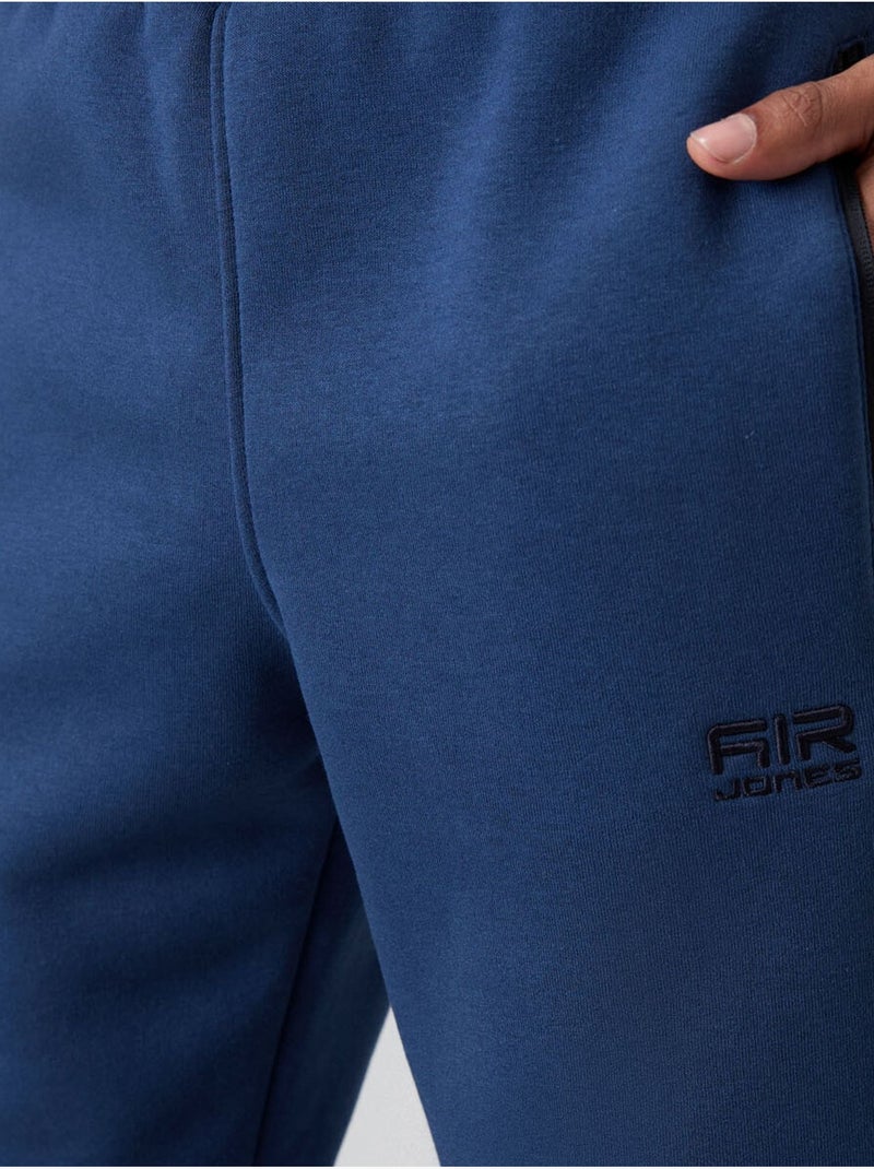 Heren jogger sweatpants tommy Marineblauw - Kiabi