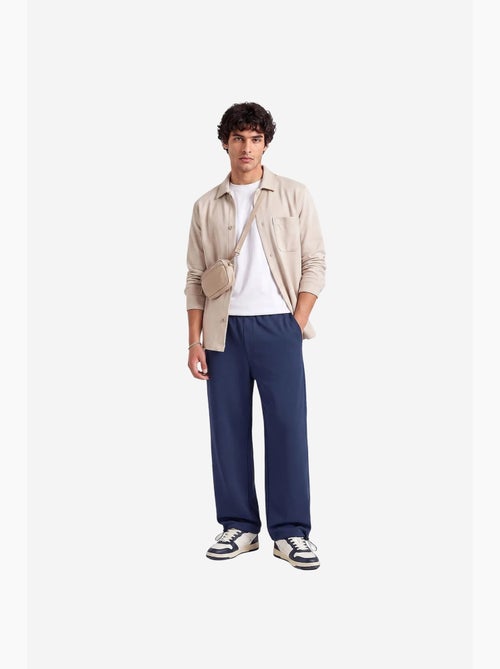 Heren joggingbroek van katoenmix tommy - Kiabi