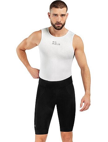 Heren korte fietsbroek met zeem