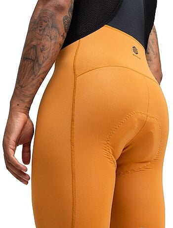 Heren korte fietsbroek van gerecycled materiaal