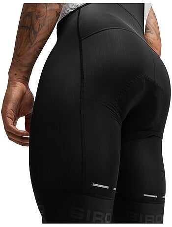 Heren korte fietsbroek van gerecycled materiaal