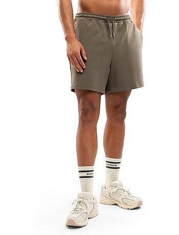 Heren korte katoenen sportbroek