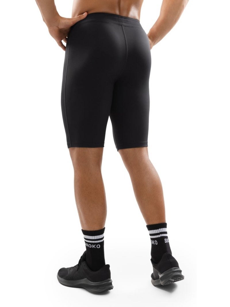 Heren korte sportlegging Zwart - Kiabi