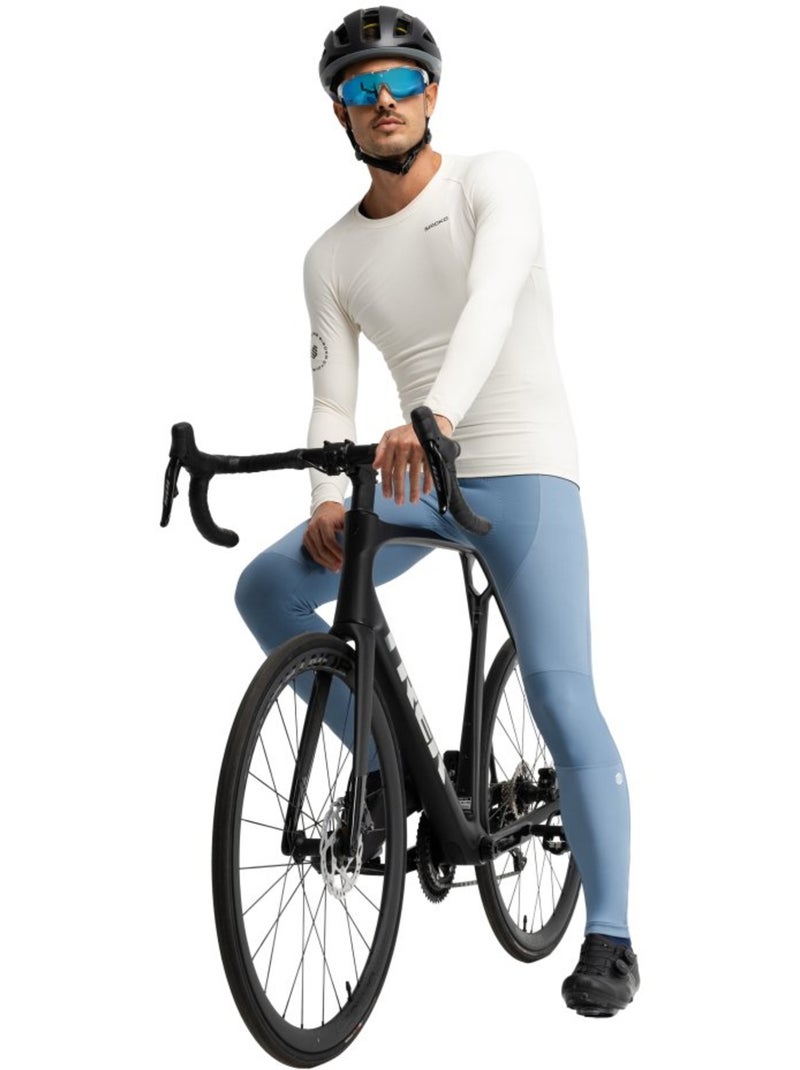 Heren lange fietsbroek Blauw - Kiabi