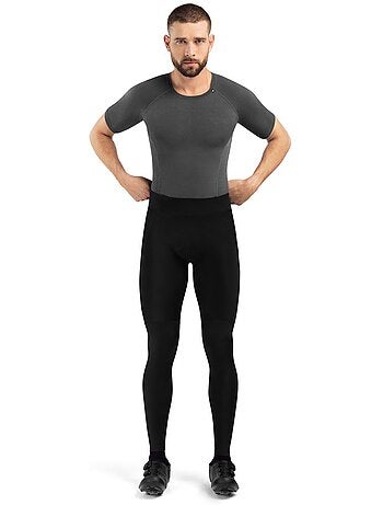 Heren lange fietsbroek met zeem