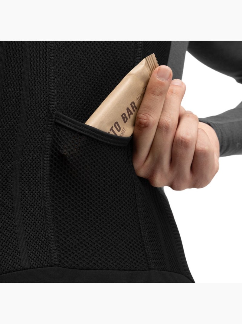Heren lange fietsbroek Zwart - Kiabi