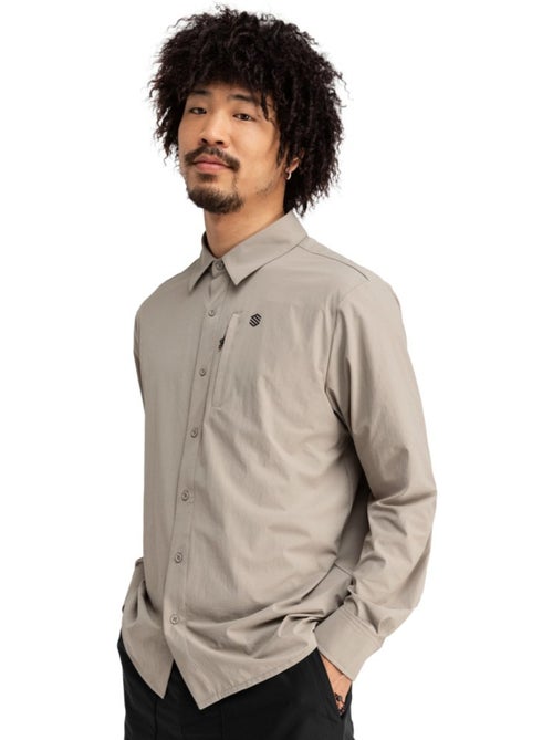 Heren lange mouw wandelshirt - Kiabi