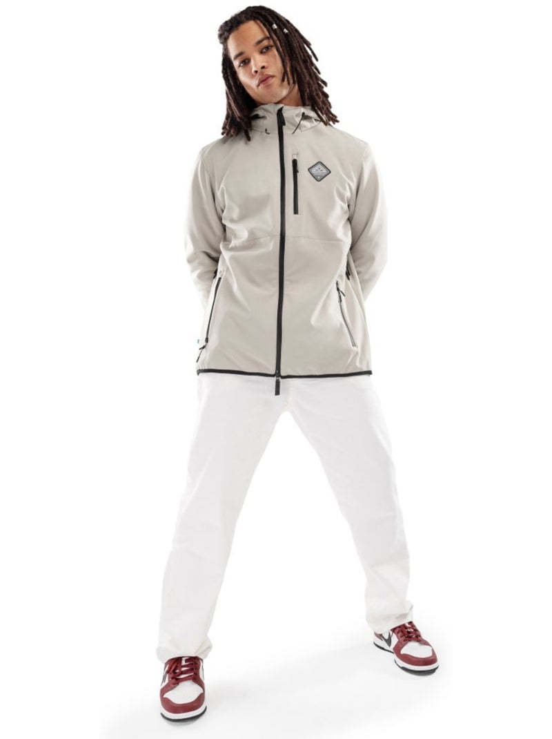Heren lifestyle jas Beige - Kiabi