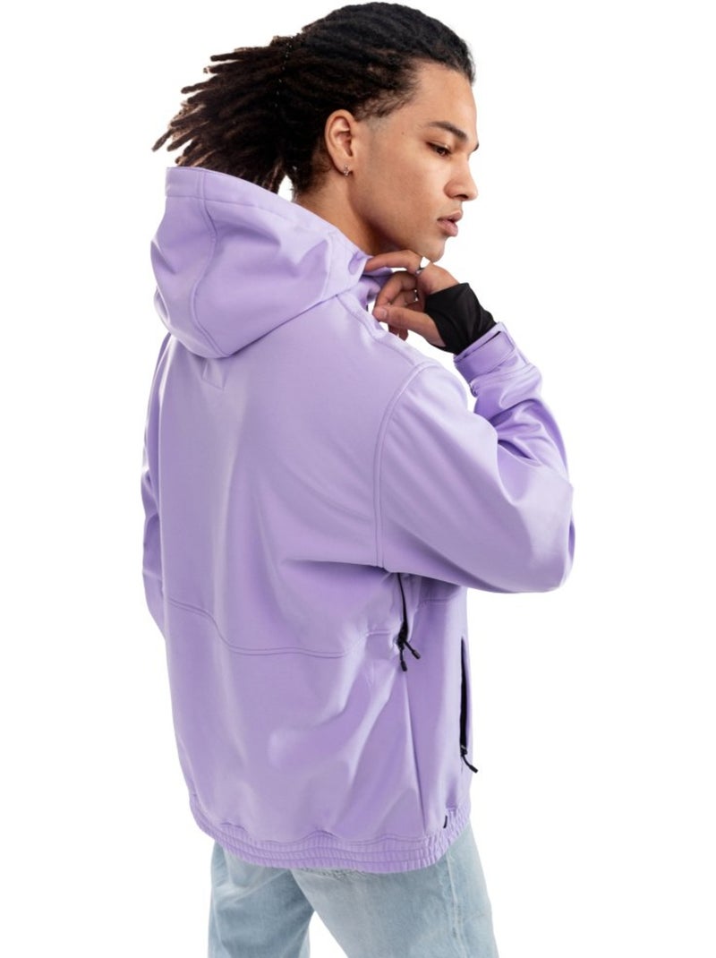 Heren lifestyle jas Lavendel - Kiabi