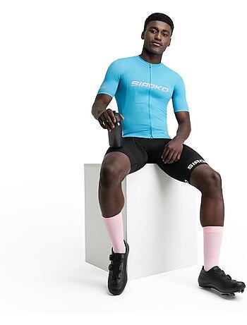 Heren mesh wielershirt met korte mouwen
