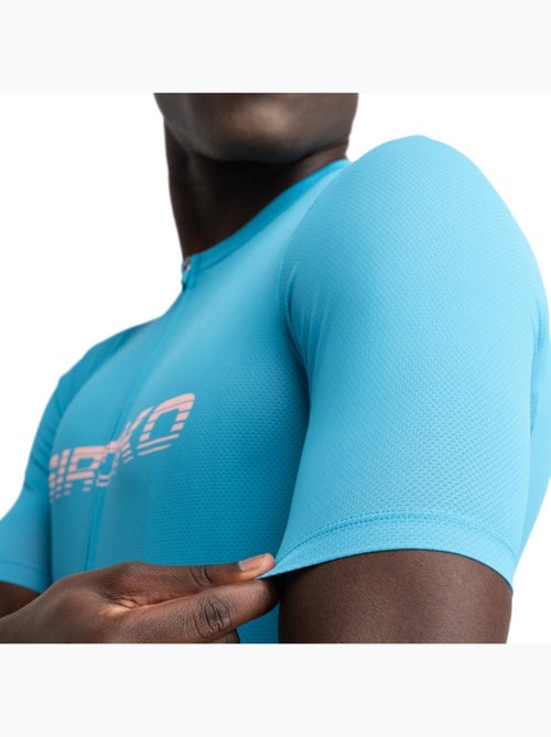 Heren mesh wielershirt met korte mouwen - Kiabi Heren mesh wielershirt met korte mouwen - Kiabi