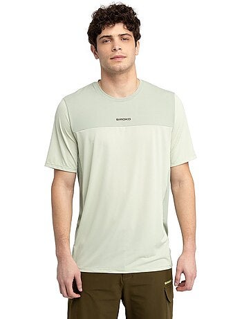 Heren mtb-shirt met korte mouwen