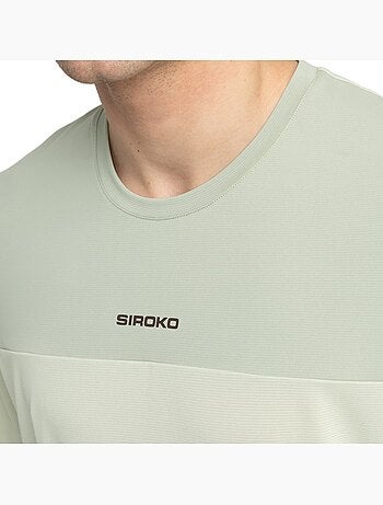 Heren mtb-shirt met korte mouwen