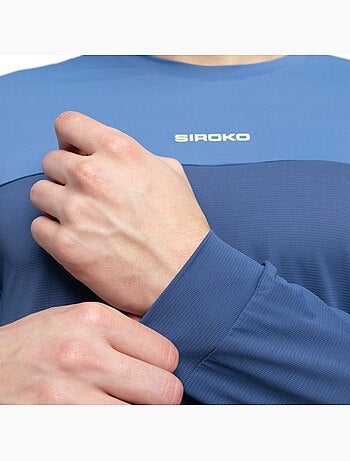 Heren mtb-shirt met lange mouwen
