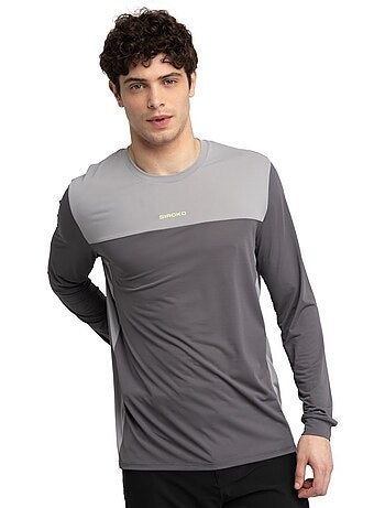 Heren mtb-shirt met lange mouwen
