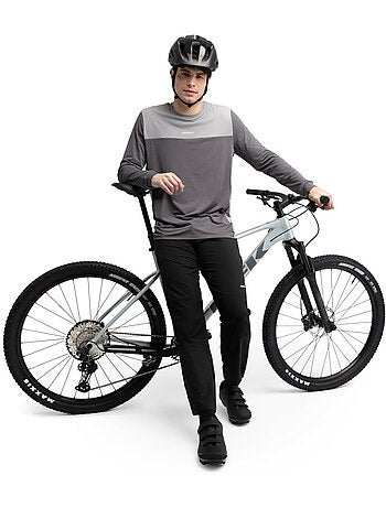 Heren mtb-shirt met lange mouwen