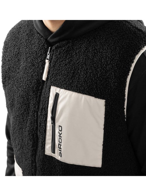 Heren omkeerbaar sherpa-gevoerd vest - Kiabi Heren omkeerbaar sherpa-gevoerd vest - Kiabi