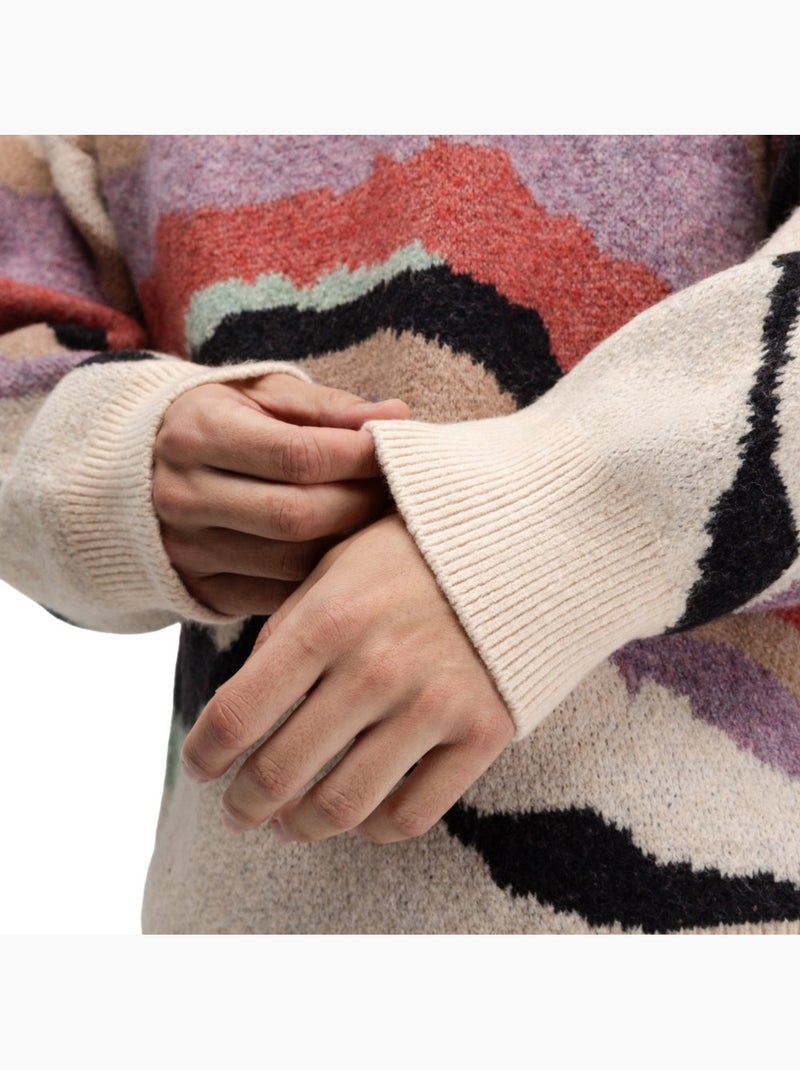 Heren oversized gebreide trui Multicolor - Kiabi