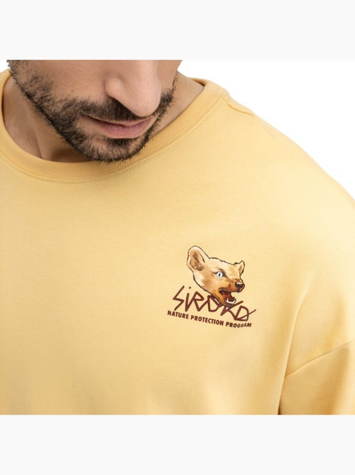 Heren oversized t-shirt met korte mouwen - Kiabi Heren oversized t-shirt met korte mouwen - Kiabi