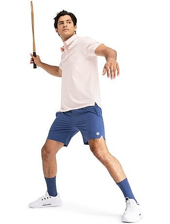 Heren piqué tennispolo