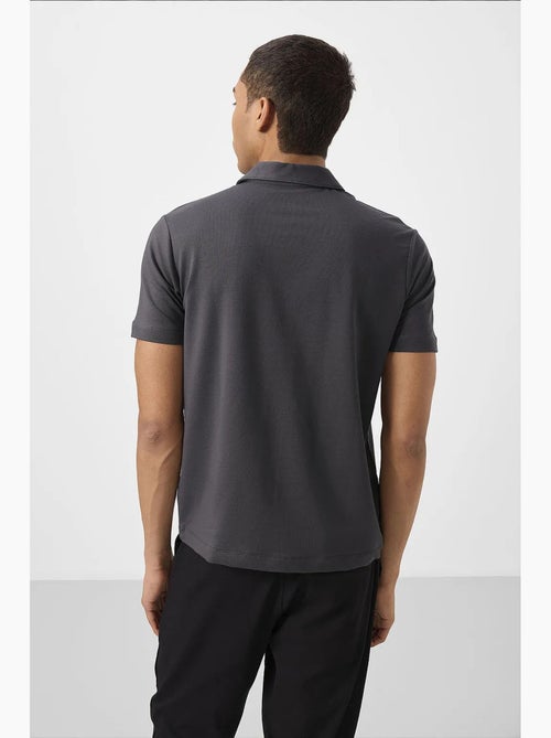 Heren polo-t-shirt van katoen en elastaan tommy - Kiabi Heren polo-t-shirt van katoen en elastaan tommy - Kiabi